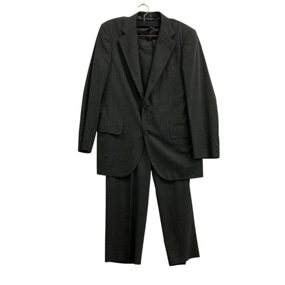 ブルックスブラザーズ スーツ 段返り3Bジャケット グレー ストライプ メンズ サイズ39REG Brooks Brothers【AFG1】