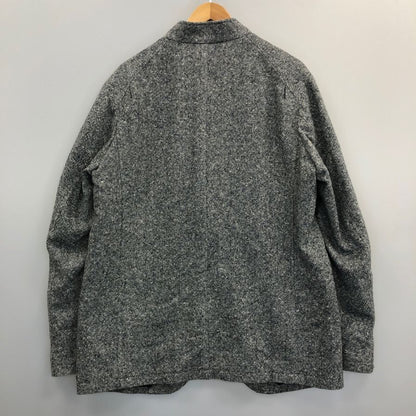 美品◆フェンダール シングルブレスト ジャケット カシミア メンズ サイズL グレー FENDART 【AFB3】