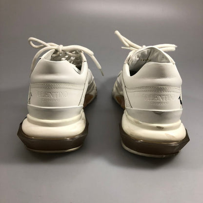 ヴァレンティノ ガラヴァーニ ローカットスニーカー バウンス VLTN ホワイト サイズ41.5 VALENTINO GARAVANI 約26.5cm【AFC34】