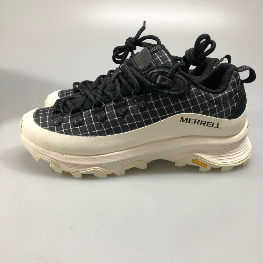メレル トレッキングシューズ ビブラムソール オンタリオ スポーツ ブラック×ホワイト サイズ23.5cm  MERRELL 約23.5cm【AFD15-2】