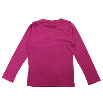 美品◆ヒステリックグラマー アンディウォーホル 長袖 プリント フォト Tシャツ ピンク キッズ サイズS HYSTERIC GLAMOUR 【AFB39】