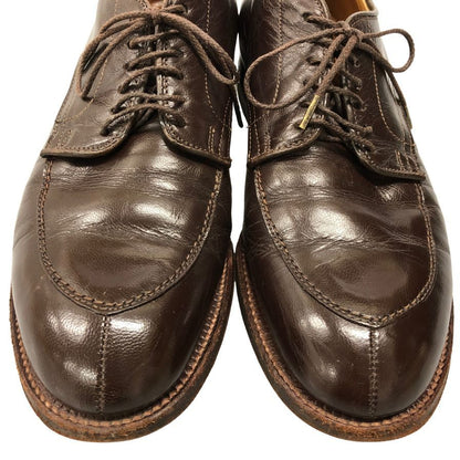 オールデン トゥモローランド別注 Vチップ 54573 カーフ ブラウン US7.5D ALDEN ビジネスシューズ 約25.5cm【LA】【中古】