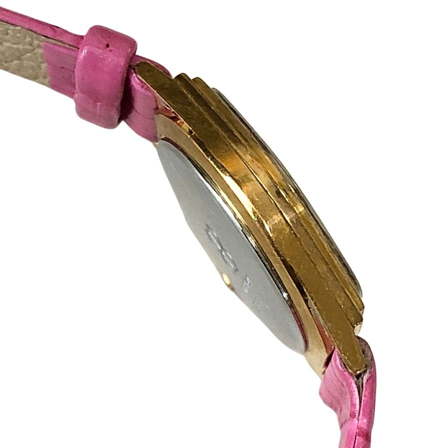 バレンシアガ 手巻き時計 青文字盤 ゴールド レディース Balenciaga【AFI3】