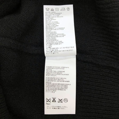 極美品◆ディースクエアード トップス セーター ウール100% レディース サイズL ブラック S72HA0571 S15410 DSQUARED2 【AFB8】