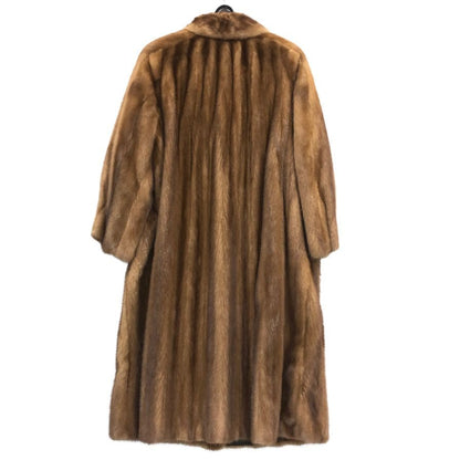 エンバ デミバフミンク ロングコート ネーム入り EMBAS【AFF21】