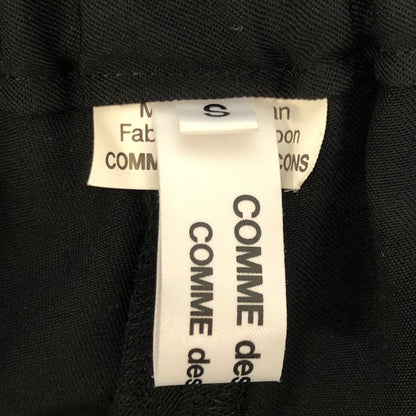 コムデギャルソン レディース レイヤード パンツ RG-P018 日本製 AD2020 サイズS ブラック COMME des GARONS 【AFB40】