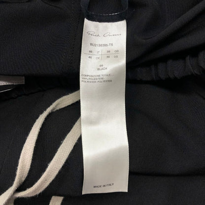 リックオウエンス クロップ ド カーゴパンツ 21SS RU21S6385-TS サイズ46 ブラック メンズ Rick Owens 【AFB50】