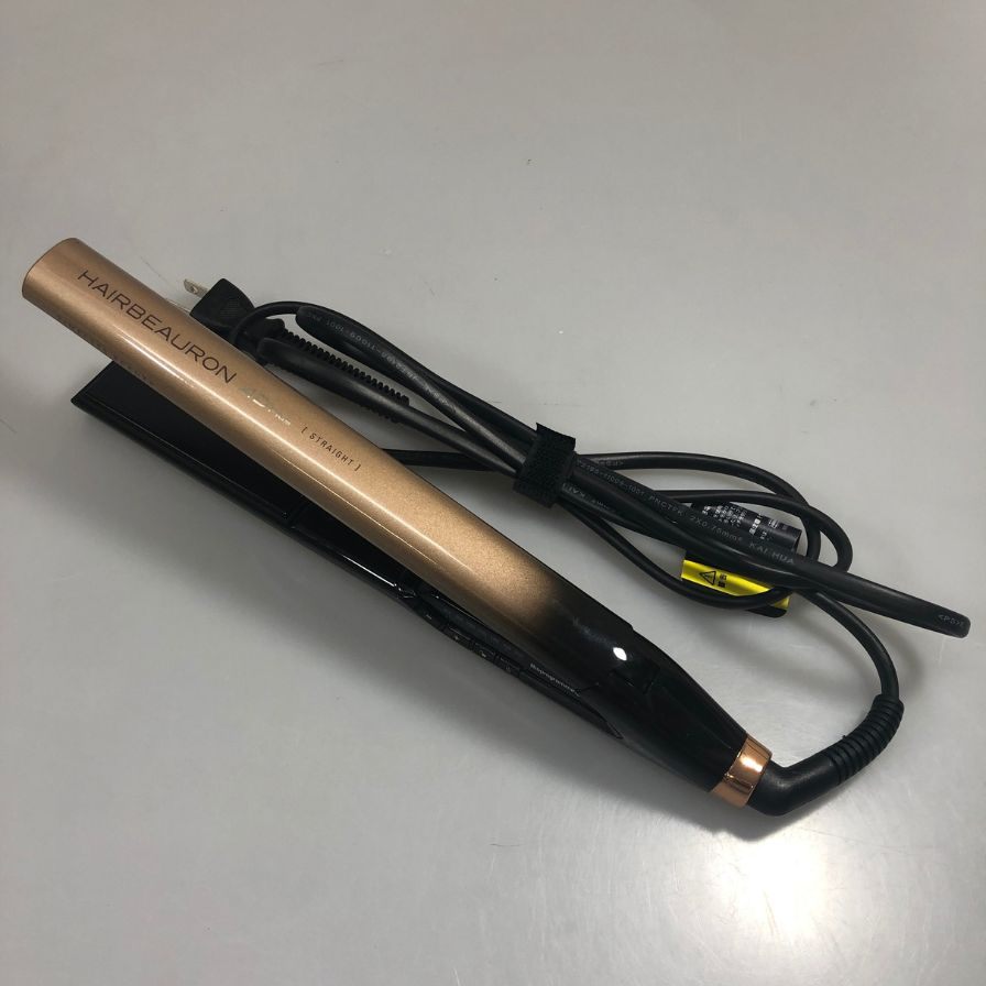 ヘアビューロン 4D Plus ストレート ブラウン系 HAIRBEAURON【AFB54】【中古】