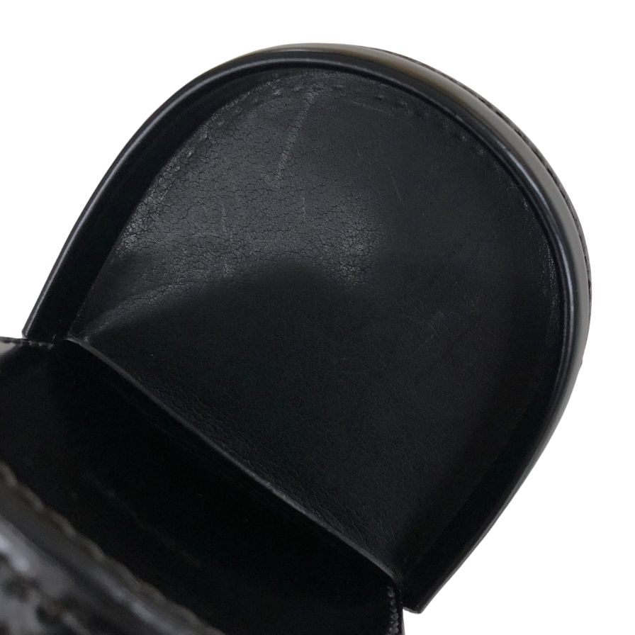 ソメスサドル コインケース 馬蹄型 コードバン ブラック メンズ SOMES SADDLE
