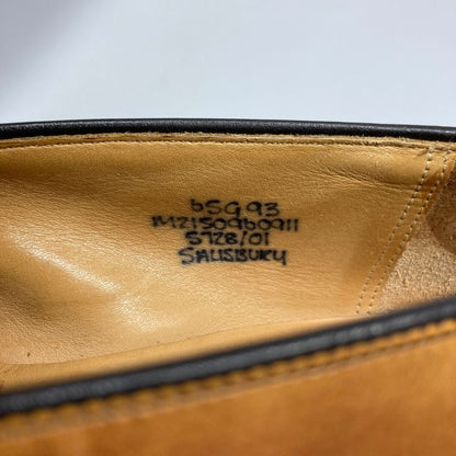 チャーチ ローファー ソールズベリー 3都市 ブラウン メンズ UK65G 93ラスト Church's SALISBURY ローファー 約25.0cm【LA】【中古】