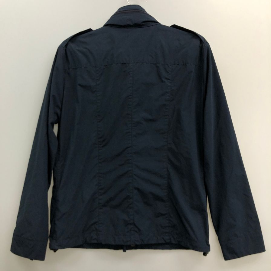 美品◆アスペジ ミリタリー ナイロン ジャケット メンズサイズ XS ネイビー ASPESI 【AFB13】