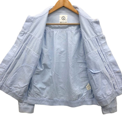 中古◆ヴィズヴィム ビズビム コットン ジャケット 101 メンズ ブルー サイズL visvim 【AFB41】
