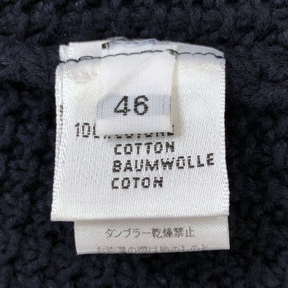 極美品◆クルチアーニ ビームスF別注 ニットジャケット ネイビー メンズ サイズ46 ネイビー CRUCIANI BEAMS F 【AFB46】