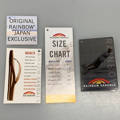 レインボーサンダル スタンダードカリフォルニア サンダル ビーチサンダル ネイビー サイズS メンズ RAINBOW SANDALS STANDARD CALIFORNIA 約24.0cm【AFD13】