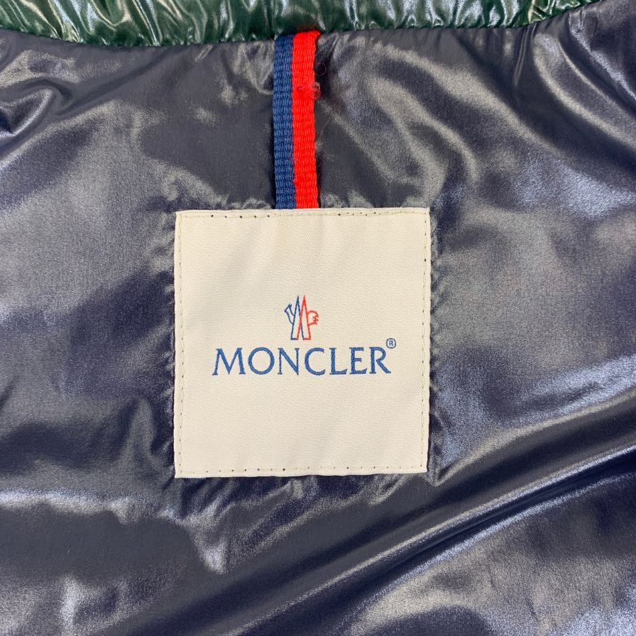 中古◆モンクレール マヤ ダウンジャケット レディース サイズ 5 グリーン  MONCLER MAYA 【AFA3】