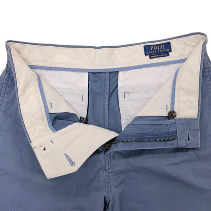 ポロ ラルフローレン ハーフパンツ ショートパンツ チノ ストレッチ クラシック フィット サイズ30 メンズ ブルー系 POLO RALPH LAUREN 【AFB46】