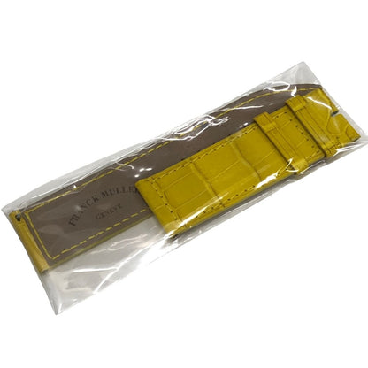 フランクミュラー ロングアイランド 1000用 ベルト イエロー系 メンズ FRANCK MULLER【AFI16】