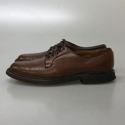 オールデン グレインレザー アルパインカーフ 946 外羽根 プレーントゥ メンズ サイズ8.5 ブラウン Alden 約26.5cm【PTM3】