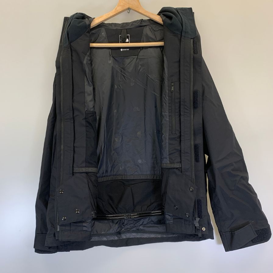 極美品◆ザ ノース フェイス NP62510 マウンテンジャケット メンズ ブラック サイズL THE NORTH FACE 【AFF24】