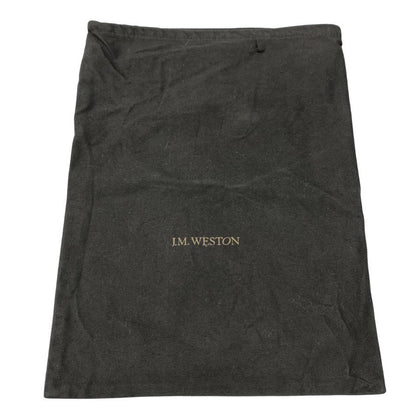 ジェイエムウエストン チャッカブーツ カーフ ブラック UK5.5E J.M.WESTON ブーツ 約25.5cm【LA】【中古】