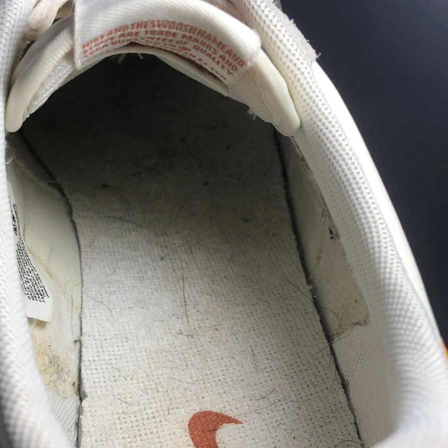 ナイキ キルショット 2 レザー 432997-127 メンズ サイズ27cm ホワイト×ブラウン NIKE KILL SHOT 2 LEATHER 約27.0cm【AFC8】