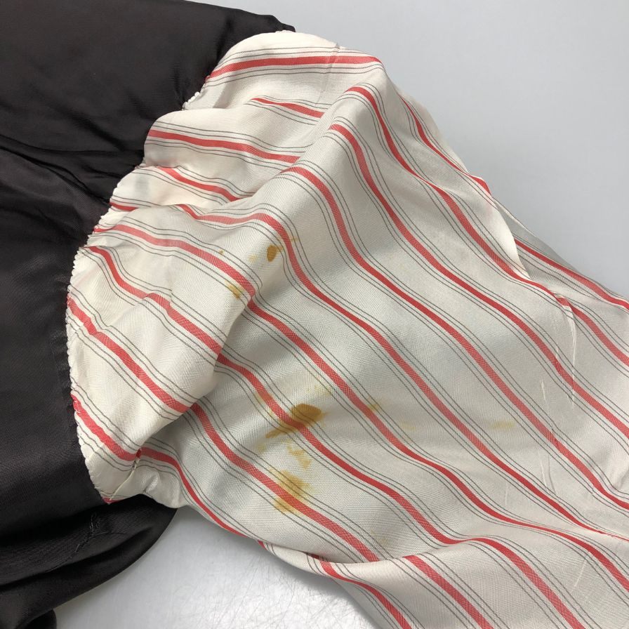 中古◆エルメス テーラード 3B ジャケット 国内正規 カシミア100% メンズ サイズ48 ブラウン HERMES 【AFB38】