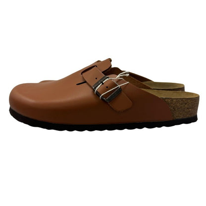 ビルケンシュトック サンダル ボストン レザー サイズ40 メンズ ブラウン系 BIRKENSTOCK 約24.5cm【AFD1】