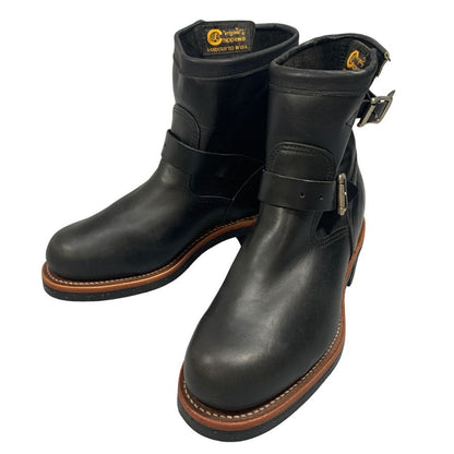 チペワ エンジニアブーツ 1901M10 STEEL TOE ENGINEER メンズ ブラック サイズ8E CHIPPEWA 約26.0cm【AFC7】