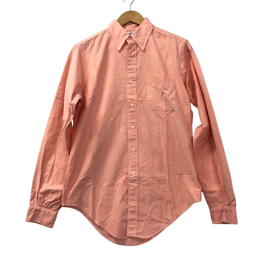 極美品◆ブルックスブラザーズ BDシャツ メイカーズ スリムフィット ピンク サイズ15.5-6 メンズ Brooks Brothers 【AFB32】