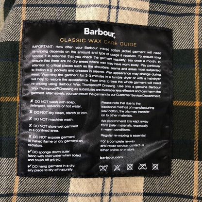 バブアー ゲームフェア オイルドジャケット 2ワラント セージ サイズ36 Barbour【LA】