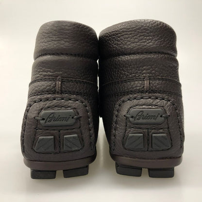 ブリオーニ ブーツ ドライビングシューズ シボレザー モカシン メンズ ブラウン サイズ US9 Brioni 約27.0cm【AFC42】