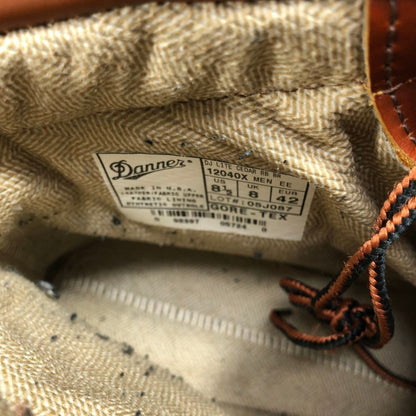 ダナー レザーブーツ ダナーライト2 セダーレインボー 12040X ゴアテックス メンズ サイズ8 1/2 ブラウン Danner 約27.0cm【AFD15-2】