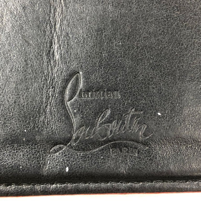 クリスチャンルブタン カードケース キオス スパイクスタッズ レザー ブラック メンズ Christian Louboutin KIOS【AFI17】