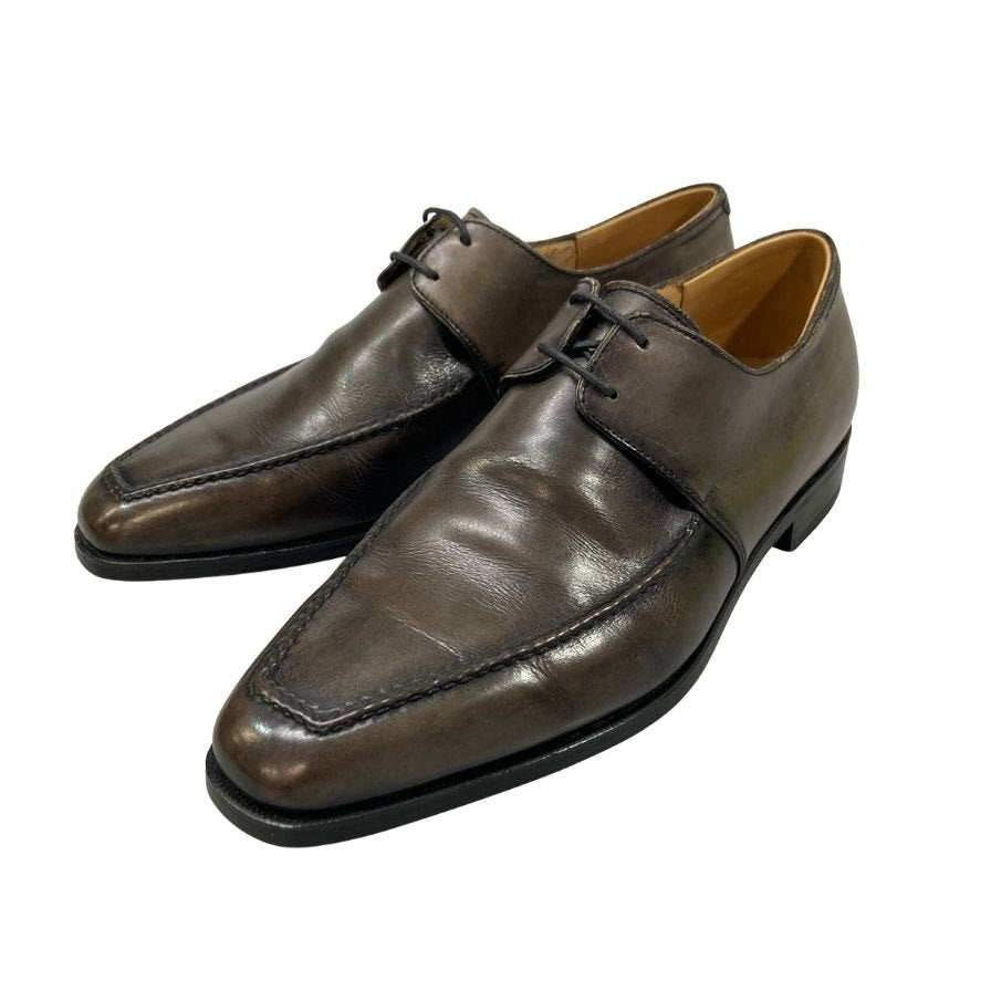 ベルルッティ クラブコレクション ノルベージェ 2アイレット ブラック サイズ5  Berluti 約24.0cm【AFC7】