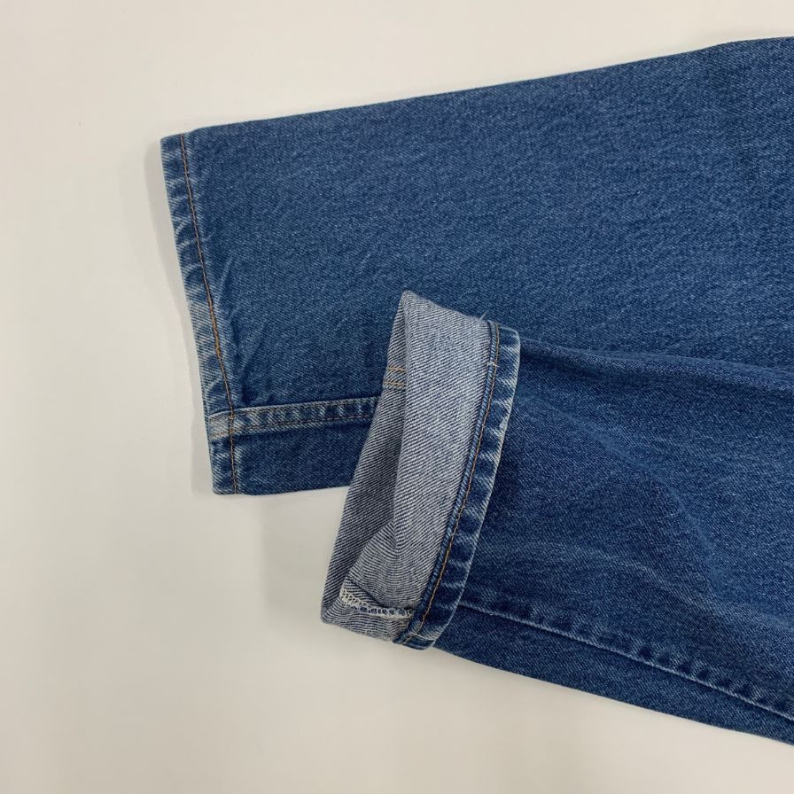 リーバイス デニムパンツ 505 ボタン裏575 オレンジタブ USA製 インディゴ メンズ サイズW34 L32 LEVI’S 【AFB38】