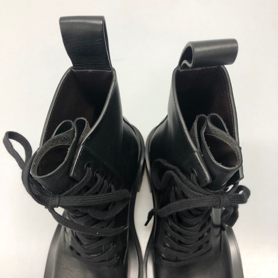 ボッテガヴェネタ ブーツ LUG ANKLE ブラック サイズ36 レディース BOTTEGA VENETA 約22.5cm【AFD9】