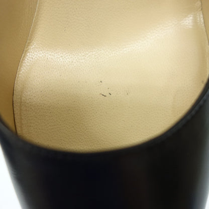 Good Condition◆JIMMY CHOO Pumps High Heels Calf Women's Black Size 35.5 JIMMY CHOO [AFC31] 