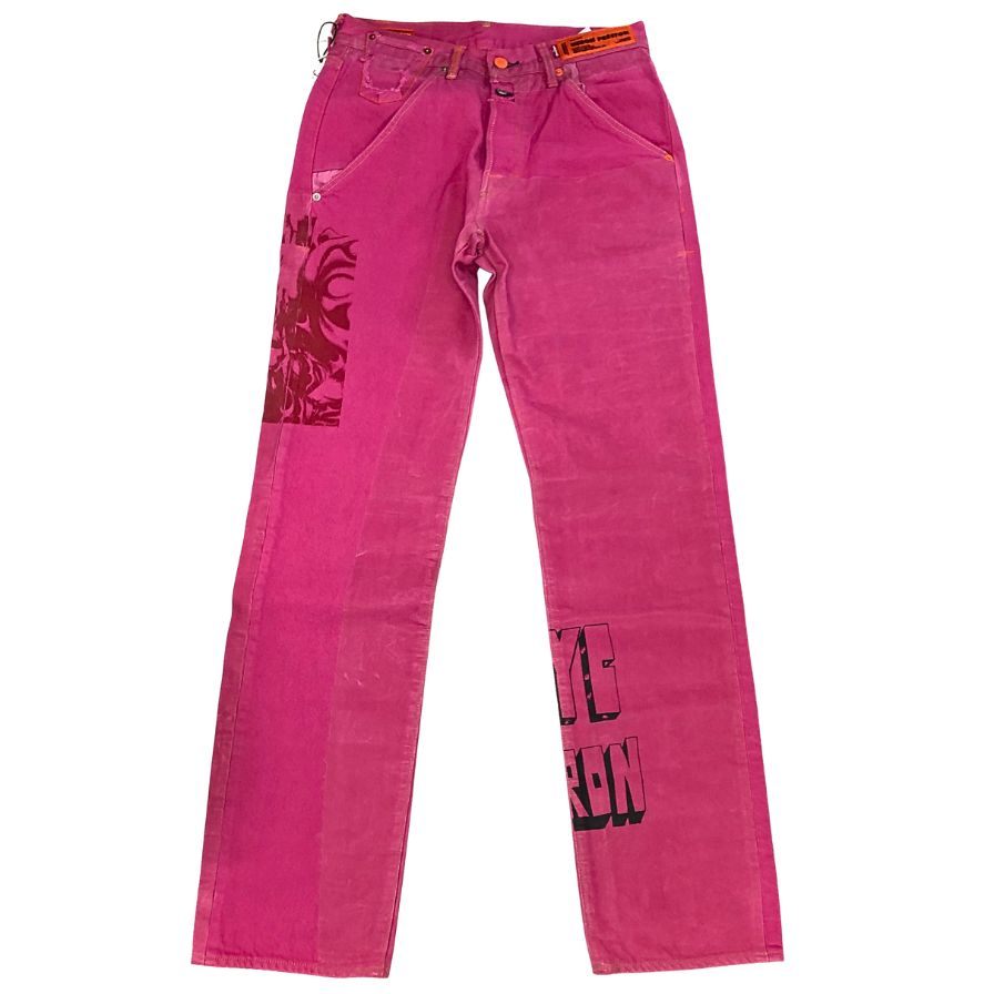 リーバイス ヘロンプレストン デニムパンツ 501 メンズ ピンク サイズW29L32  LEVI'S 【AFB11】