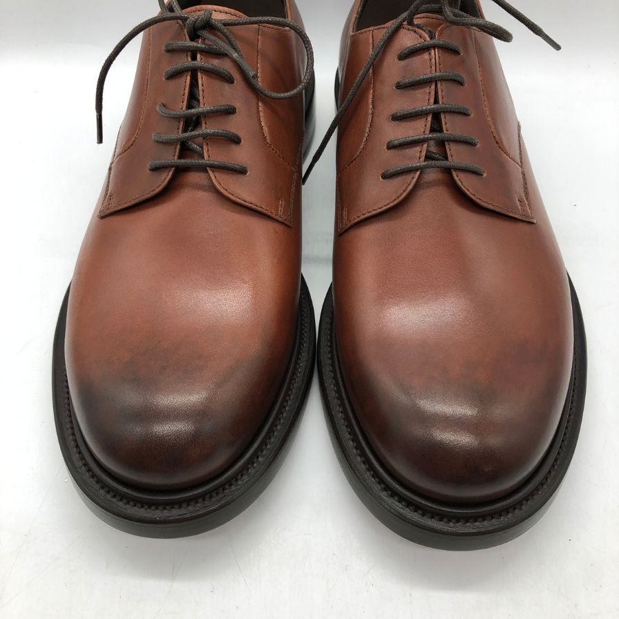 オキーフ レザーシューズ 1309 プレーントゥ ブラウン メンズ サイズ6 O'KEEFFE 約25.0cm【AFD14】