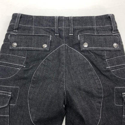 マックスフリッツ ライディングパンツ バイク バイカー CRカーゴ パンツ MFP2453 インディゴ レディース サイズ38 MaxFritz 【AFB16】