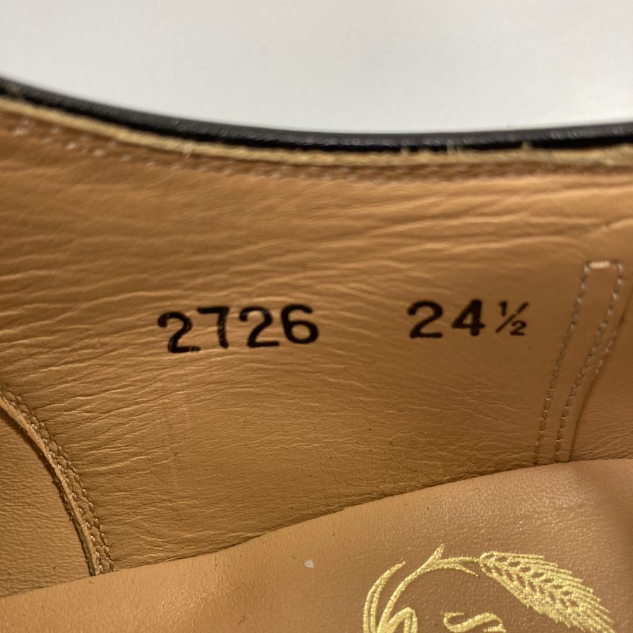 スコッチグレイン レザーシューズ シャインオアレイン 2726BL メンズ 24.5EEE SCOTCH GRAIN SHINE OR RAIN 約24.5cm【AFD4】