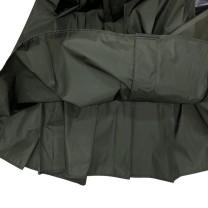 モンクレール 20SS GONNA ナイロンプリーツスカート サイズ38 レディース カーキ F20932071200 MONCLER【AFB38】