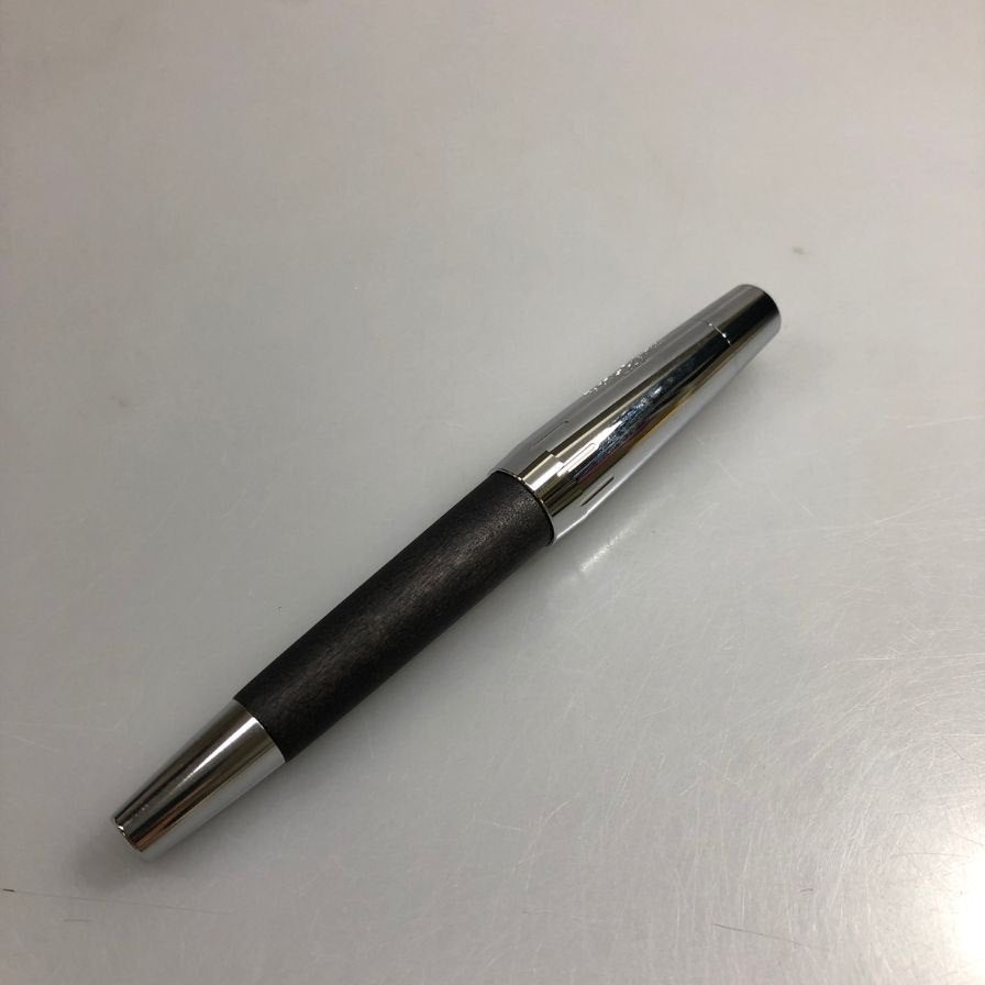 ファーバーカステル 万年筆 エモーション シルバー×ブラック F字 FABER CASTELL【AFB53】
