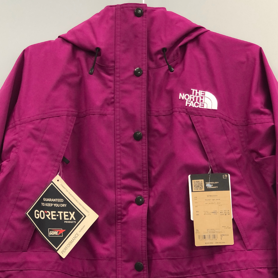 新品同様◆ザ ノース フェイス NPW62550 マウンテンライトジャケット ロックスバリーピンク レディース サイズM THE NORTH FACE 【AFA3】