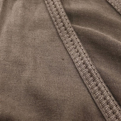 極美品◆スノッビーシープ シルク100% トップス タンクトップ レディース サイズ40 ブラウン SNOBBY SHEEP 【AFB45】