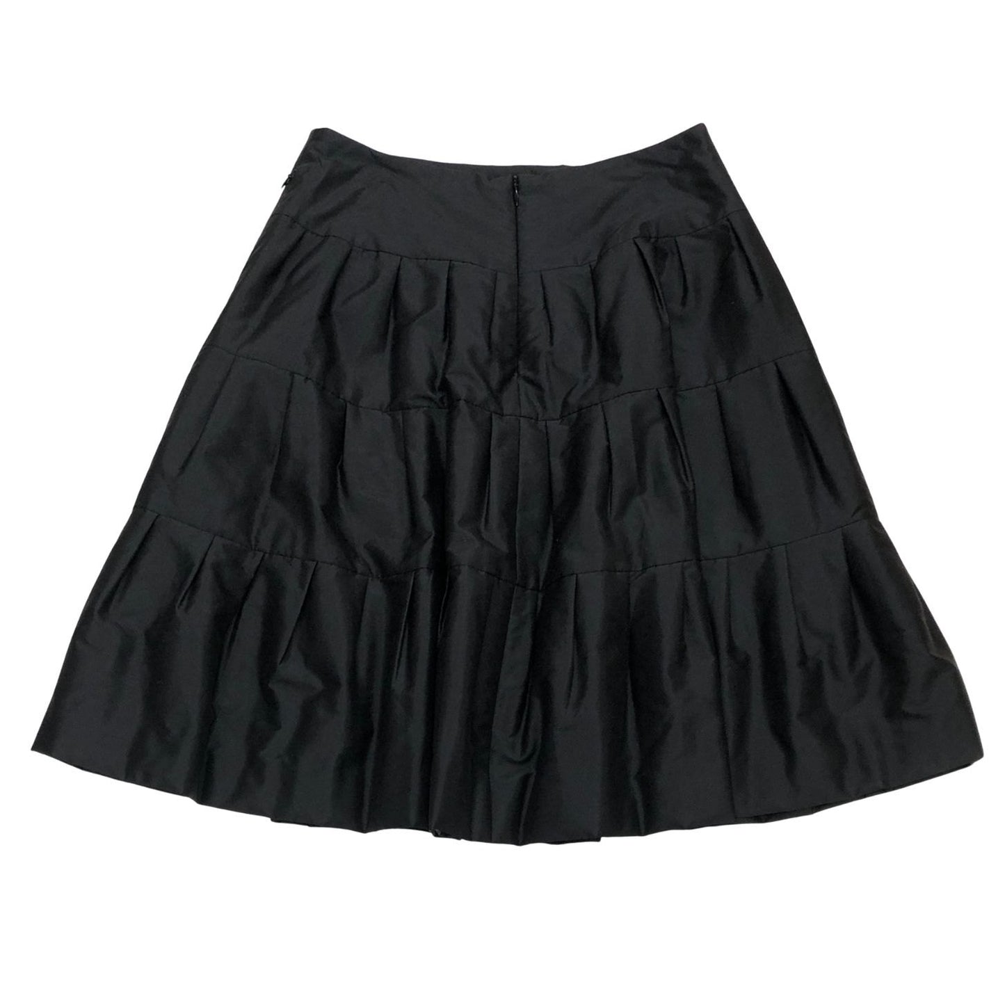 フォクシー ブティック スカート フレア 膝丈 21206 ブラック レディース サイズ42 FOXEY BOUTIQUE【AFB18】