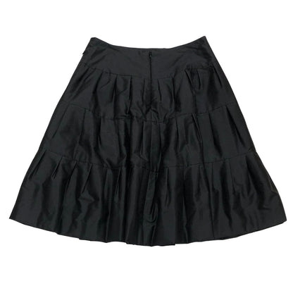 フォクシー ブティック スカート フレア 膝丈 21206 ブラック レディース サイズ42 FOXEY BOUTIQUE【AFB18】