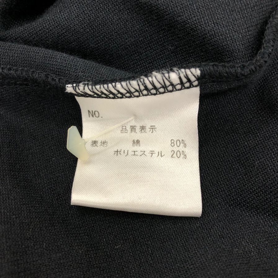 美品◆フェリーチェトワコ 君島十和子 ノースリーブ 膝下ワンピース 綿素材 38サイズ ダークネイビー FELICE TOWAKO 【AFB13】