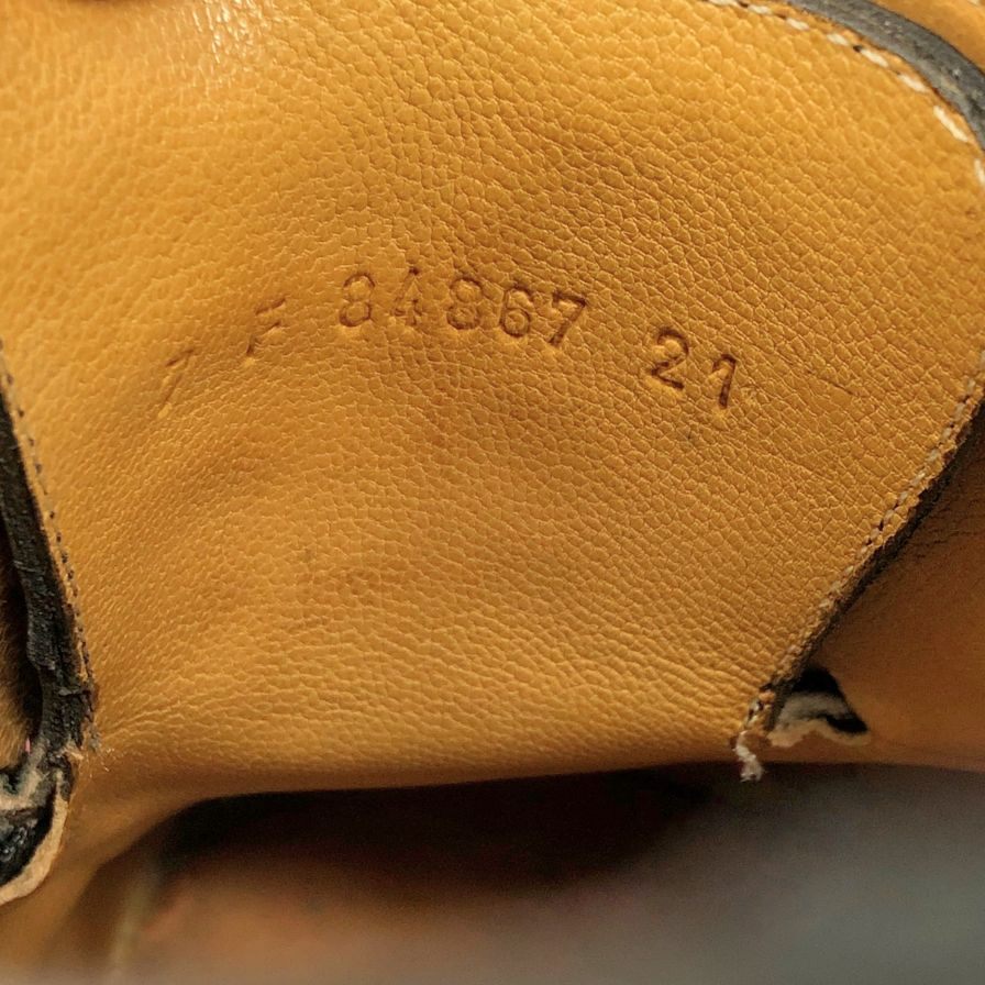 パラブーツ レザーシューズ シャンボード メンズ ブラック サイズ7 PARABOOT CHAMBORD ビジネスシューズ 約25.5cm【LA】【中古】