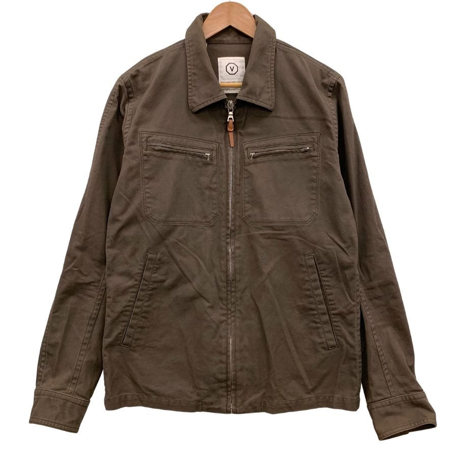 中古◆ヴィズヴィム ビズビム トラッカージャケット ラグラン コットン カーキ メンズ サイズM visvim 【AFB30】